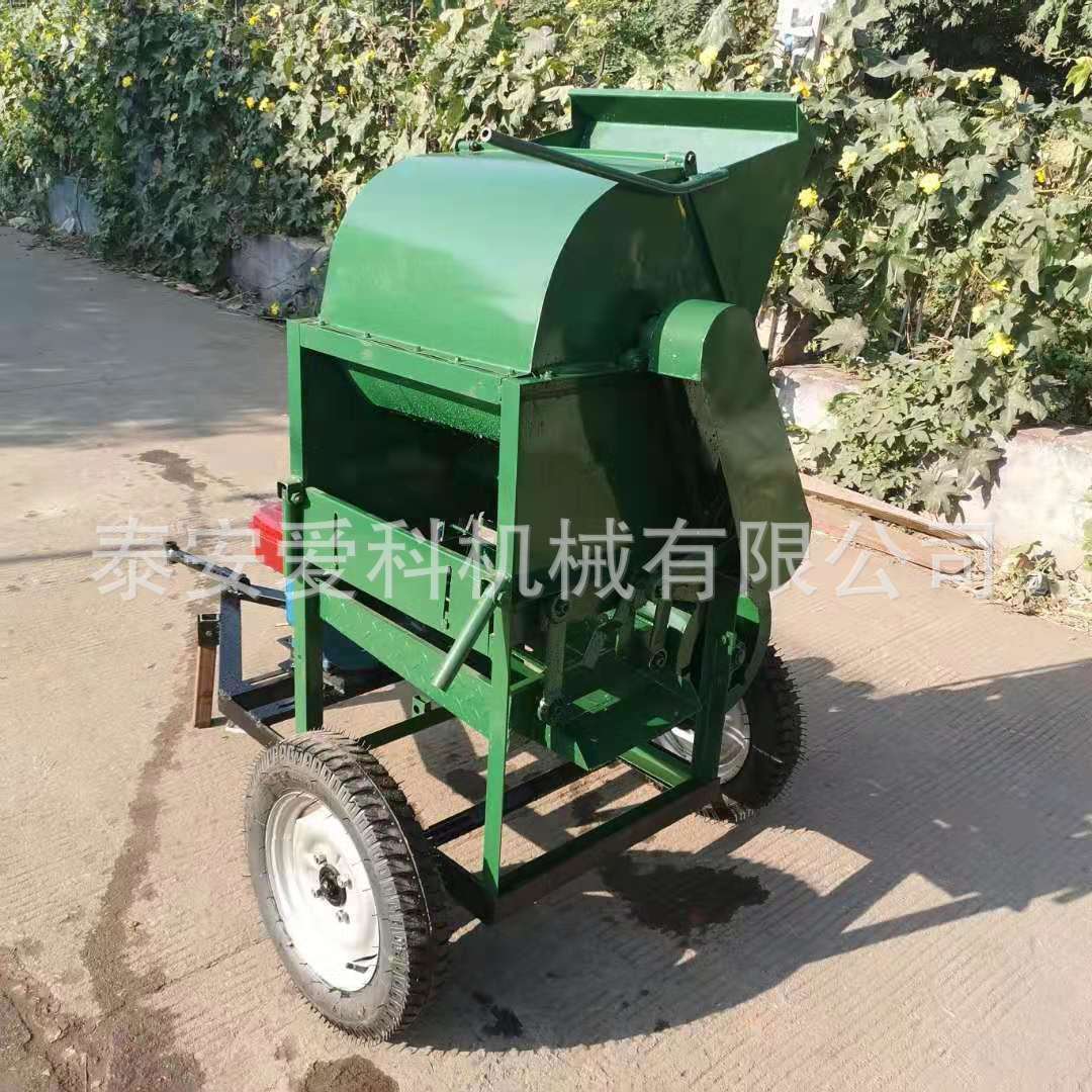 山东省300型花生摘果机秧果分离机花生打秧机中型半自动摘果机器