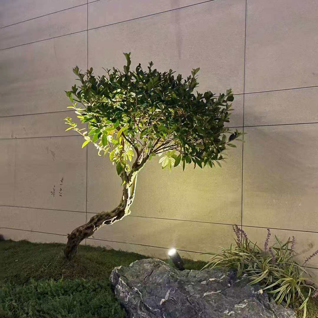 户外射树灯led庭院照树灯防水射灯公园园林景观插地灯公园草坪灯