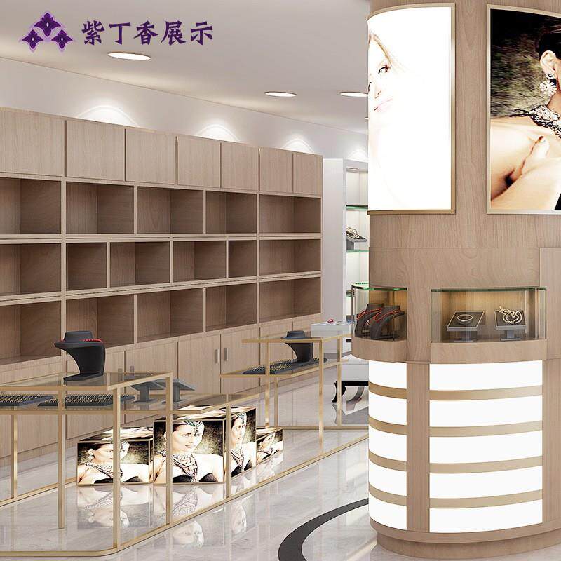 15年经验专业设计企业样品展示厅服饰珠宝展示柜展览展台设计搭建