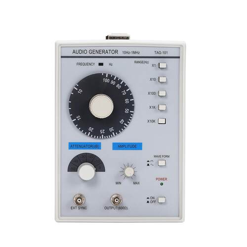 音频信号发生器10Hz-1MHz低频信号发生器TAG-101可调高频低频精准