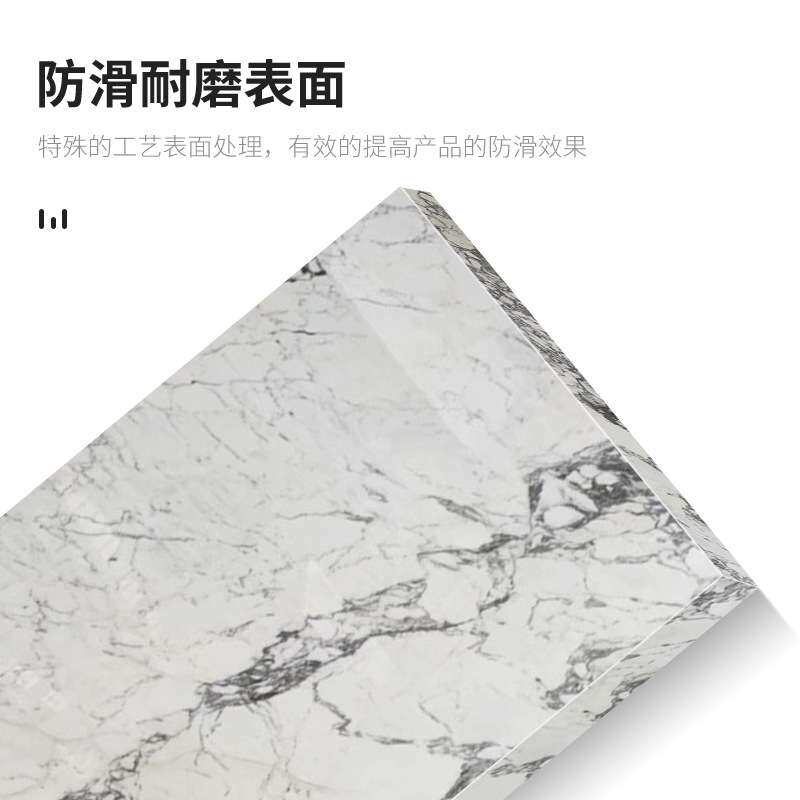 天然大理石大花白石材家装厨房台板橱柜洗手台地铺石山水纹