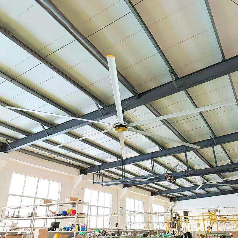 6叶工业大吊扇大型工厂学校体育馆等通风用节能永磁商用航空铝