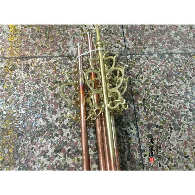 禅杖铜禅杖佛家用品铜器禅杖兵器锡杖1.8米