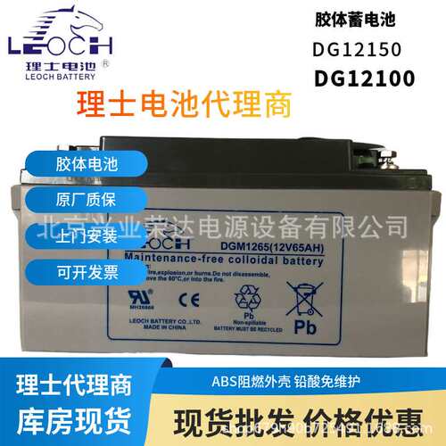 理士胶体蓄电池DGM12100_12V100AH_LEOCH胶体电池