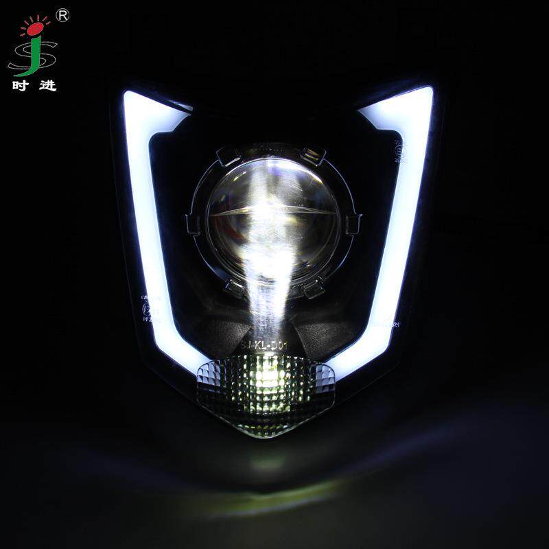 时进全地形三轮电动汽车前照灯LED带透镜前大灯昼间行驶灯EEC认证