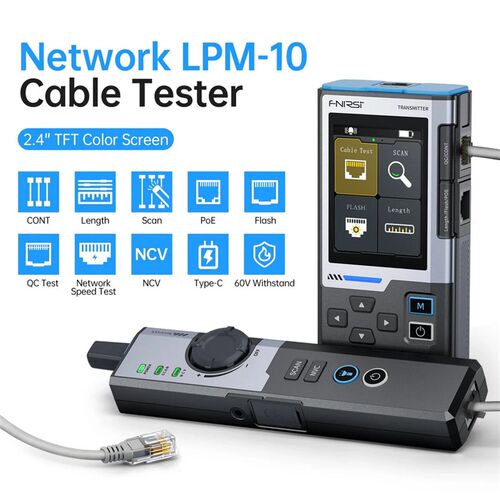 FNIRSI LPM-10A Multifunctional Network Cable Tracker寻线仪