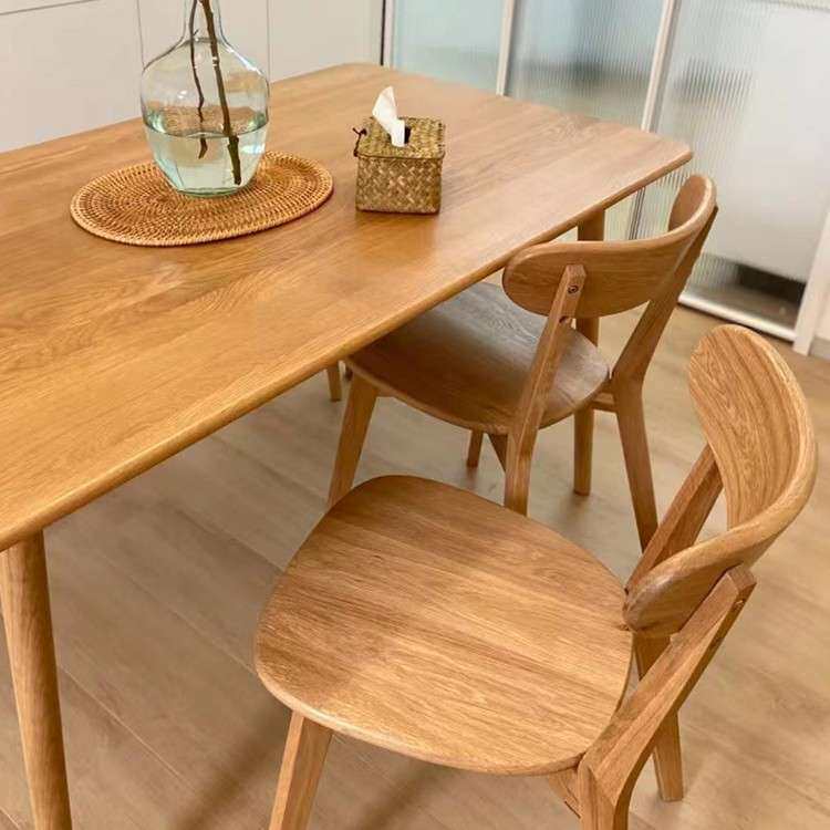实木餐椅路易斯北欧家用餐桌凳子原木蝴蝶椅靠背木头办公书桌椅子