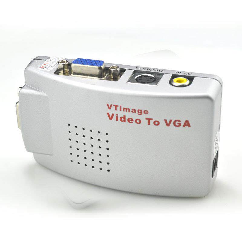 e宙维真VT-521 AV转VGA 视频转换器 Video/BNC To VGA AV转换器