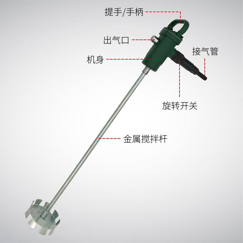 气动搅拌机TJ3工业行家选家装油漆建筑涂料高速搅拌工具源头工厂