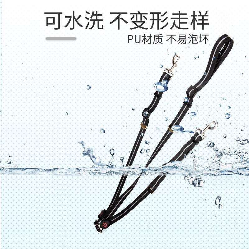 发光马术胸背带马具装备充电LED牵引户外运动用品防水牵引胸背带