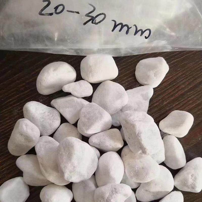 南京原产地厂家白色鹅卵石枯山水造景园林造景白色雪花白石子