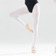 舞之恋连脚舞蹈袜成人女童芭蕾袜子白色形体练功裤 袜艺考大袜女袜