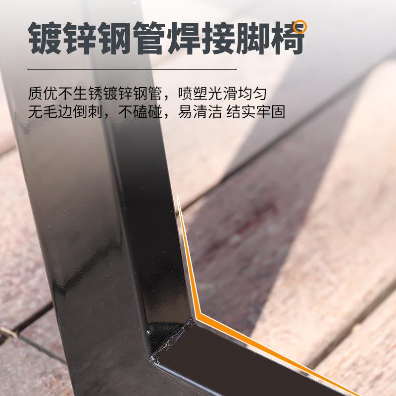 木制户外桌椅小区公园休闲景区花园庭院钢木防腐木实木