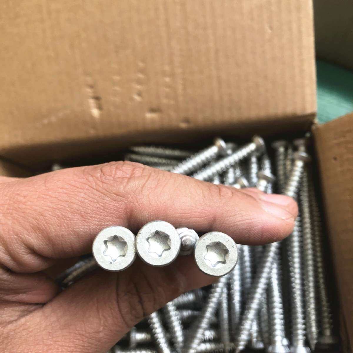 德式自切螺丝门窗安装螺丝高强度水泥自攻丝防腐防锈达克罗路锈宝