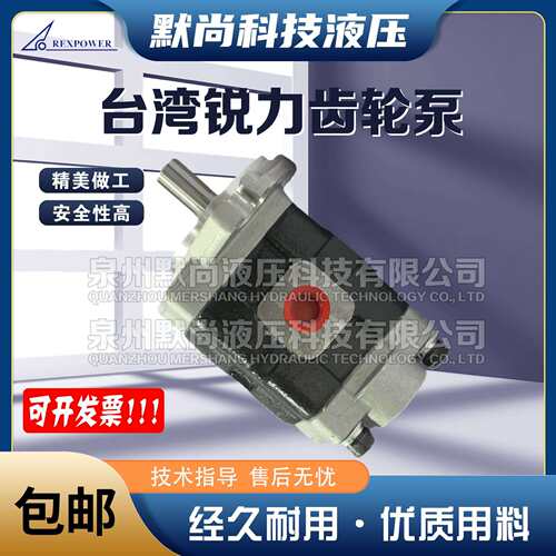 REXPOWER锐力叉车液压泵SGP2A-F16/F20/F25/F32/F36/F40齿轮泵