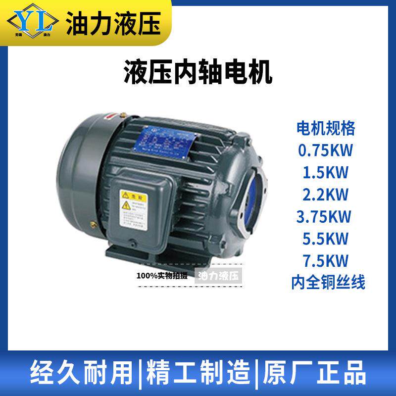液压站油泵电机组0.75KW1.5KW/2.2/3/3.75/5.5/7.5/11KW油泵