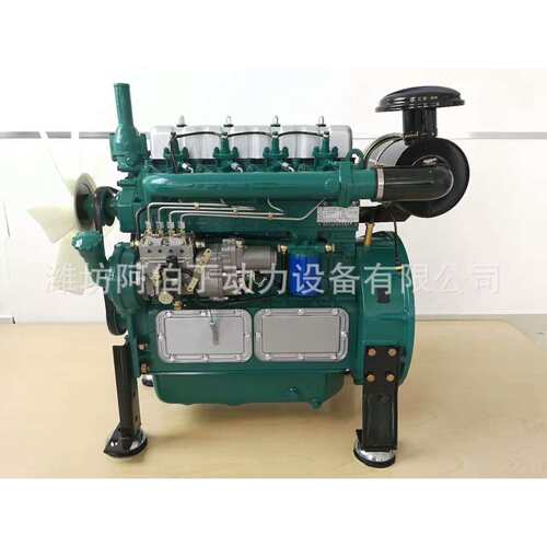 潍坊4100柴油发动机 44kw柴油机 装载机发电固定动力4102柴油机
