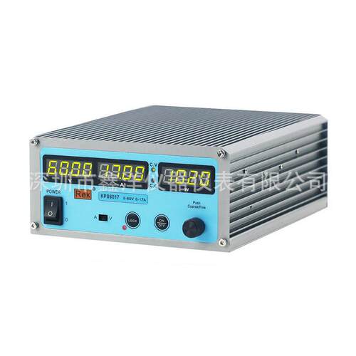 Rek美瑞克 60V 11A 17A可调开关直流稳压电源KPS6017单路四位显