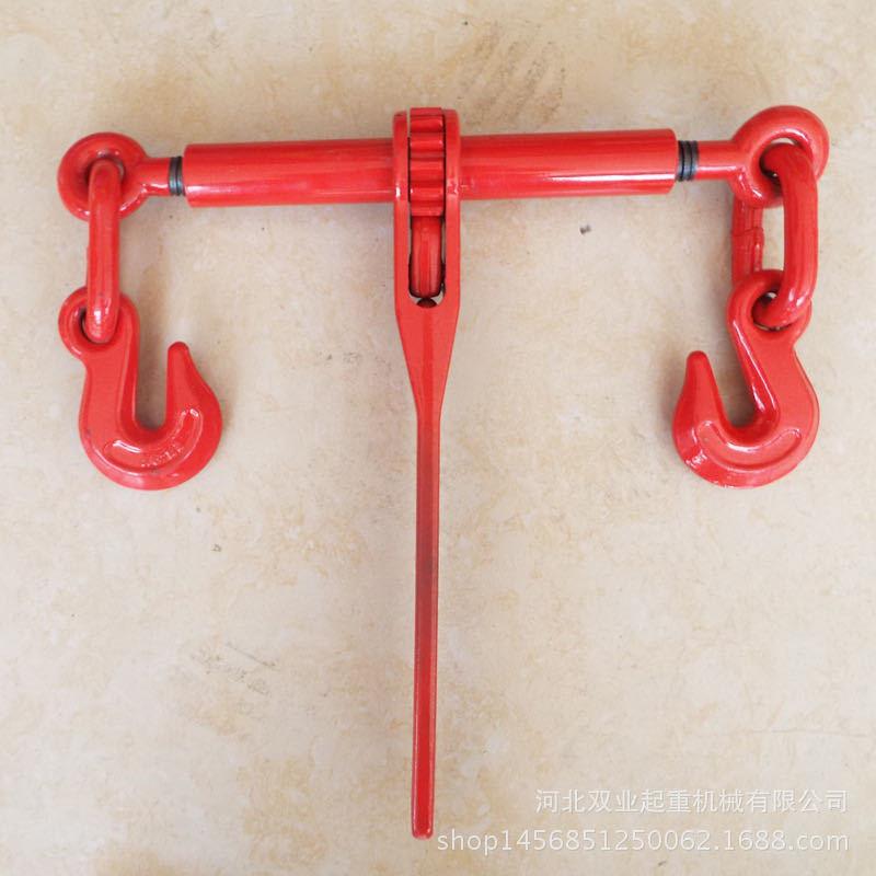 手动棘轮紧线器杠杆紧缩器链条捆绑牵引器棘轮式拉紧器模锻紧索具