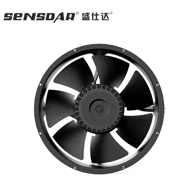 DC25489直流24v48v散热风扇铝框机柜储能柜轴流风机电机储能专用