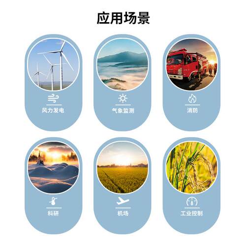 叶轮式电子气象仪户外小型风速仪高精度手持式测风量仪数显风速计