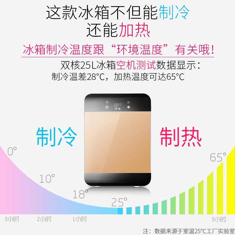 迷你小冰箱一人冷冻冷藏家用宿舍车载办公室mini学生小型冰柜