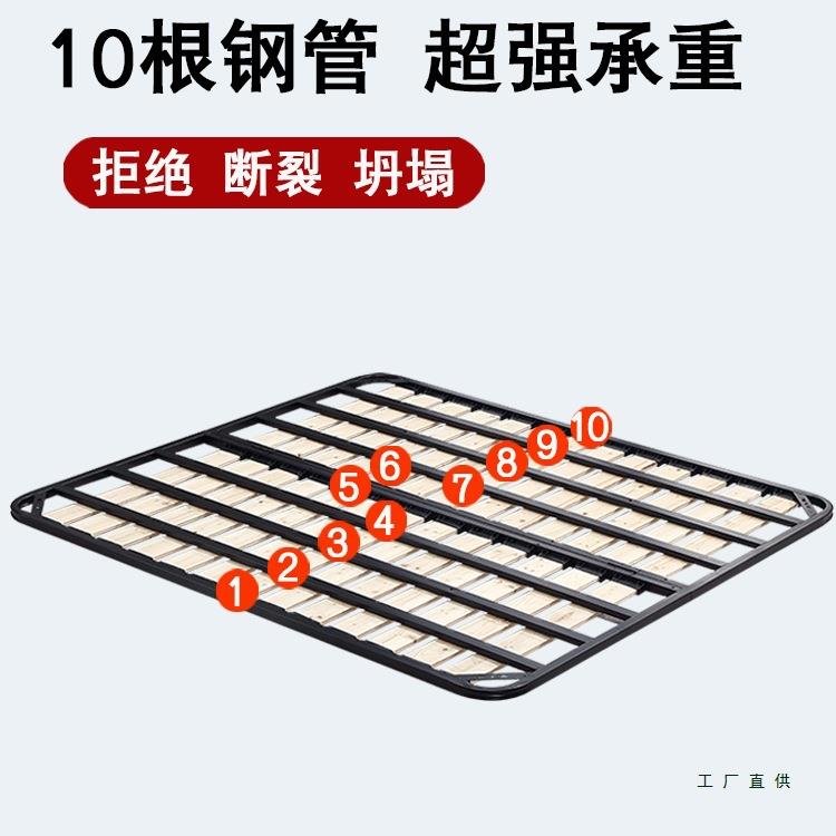 排骨架床架支撑杆床骨架子床板支撑架实木条铁架龙骨架床垫架底座图片