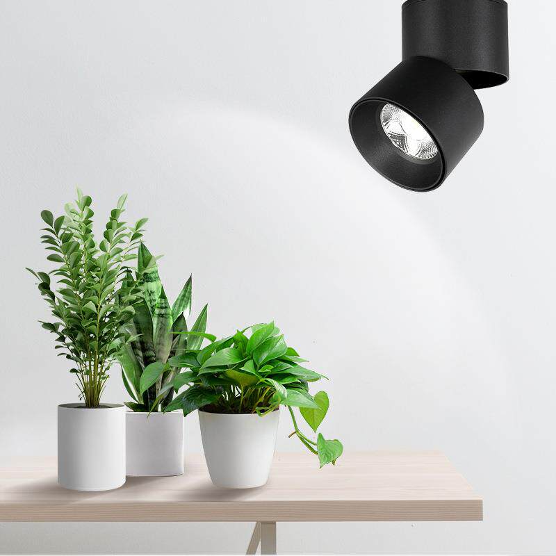 LED植物灯生长灯折叠明装吸顶灯室内植被补光灯全光谱旋转植物灯