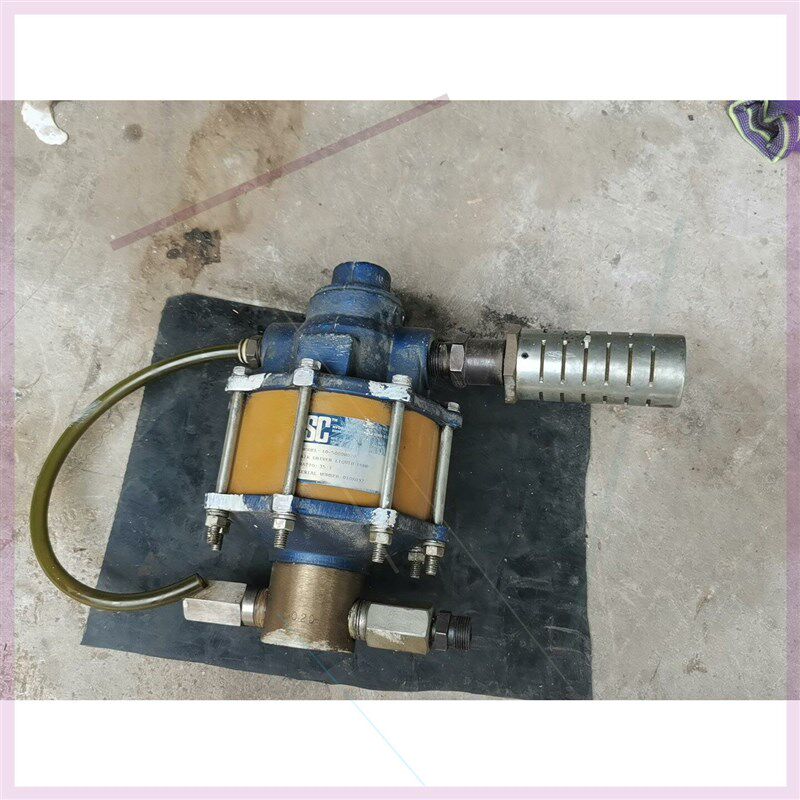 美国SC气动增压泵 10-5000W020L 设备拆机 外观