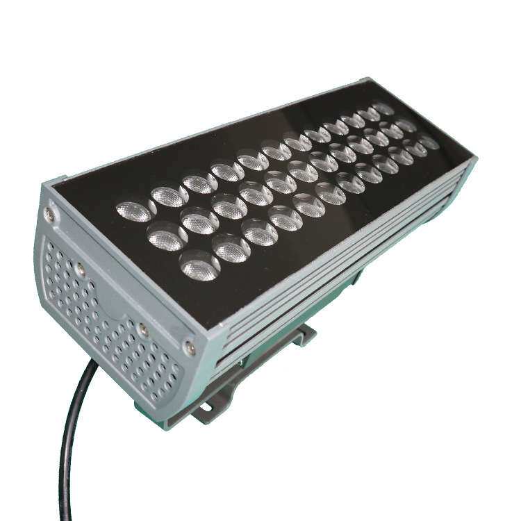 厂家LED户外亮化投射灯RGBW全彩30W60W聚光压铸泛光灯景观照明灯