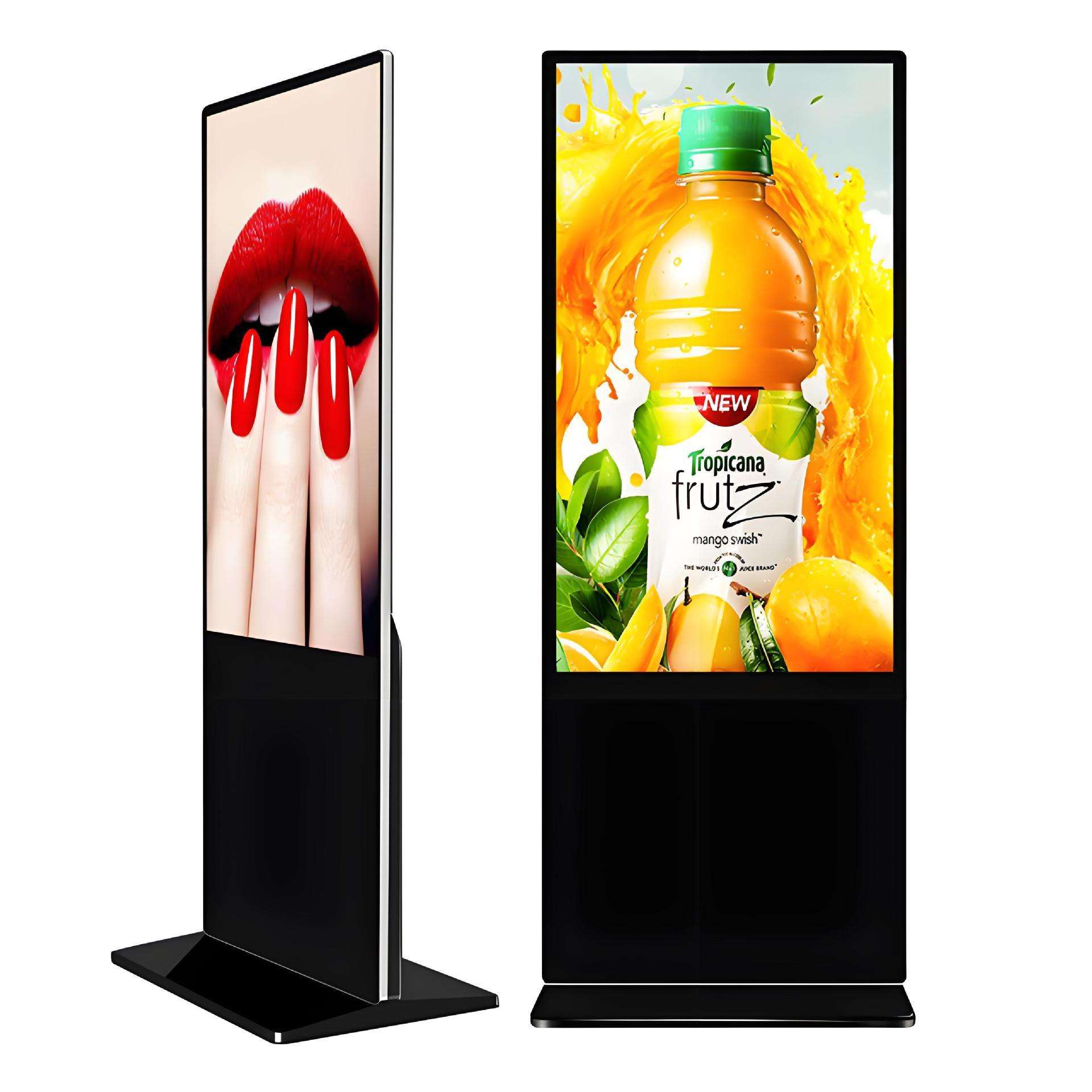 2026新款上市55寸立式楼宇标牌广告机显示屏/高清4k液晶发布屏厂