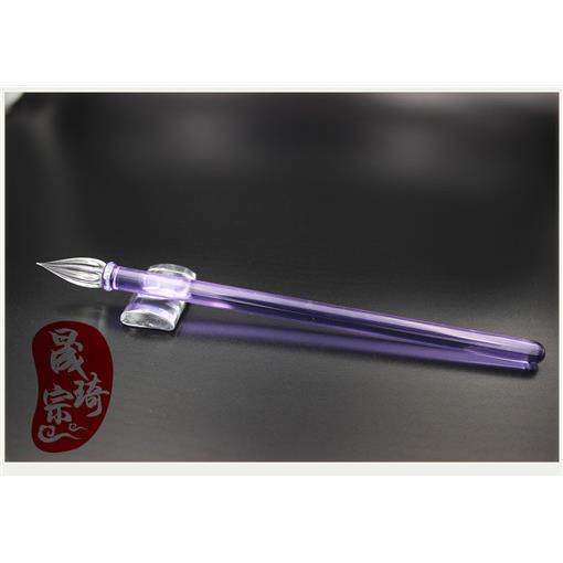 创意玻璃蘸水笔沾水笔玻璃笔日韩文具笔袋钢笔纯净