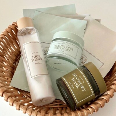Rice Toner Face Cream Moisturizing Firming the Skin Soothing