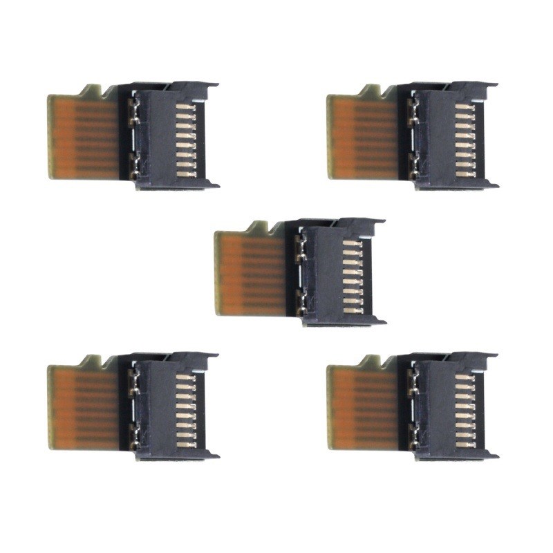 5个短体TF卡公对母外接卡测试卡套延长板 Micro SD卡测试PCB