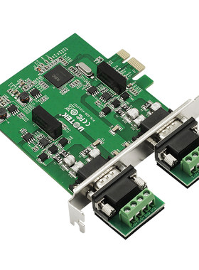 宇泰(UTEK)工业级PCI-E转2口CAN高速串口卡  CAN2.0A/B UT-702C
