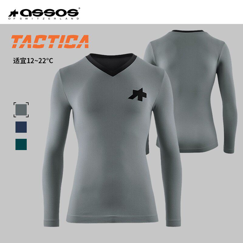 ASSOS山地骑行服男款春夏TACTICA LS Tech T-