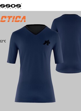ASSOS山地骑行服男款夏短袖上衣TACTICA Tech T-Shirt T5