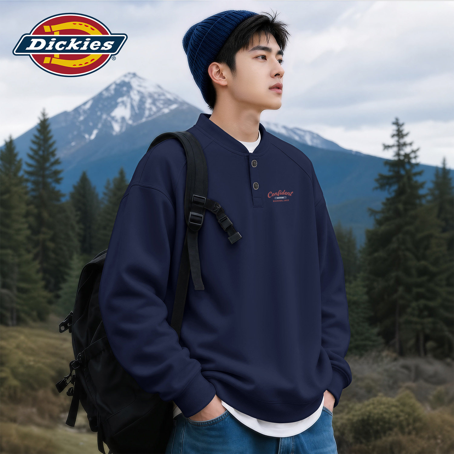 Dickies美式休闲卫衣男女同款