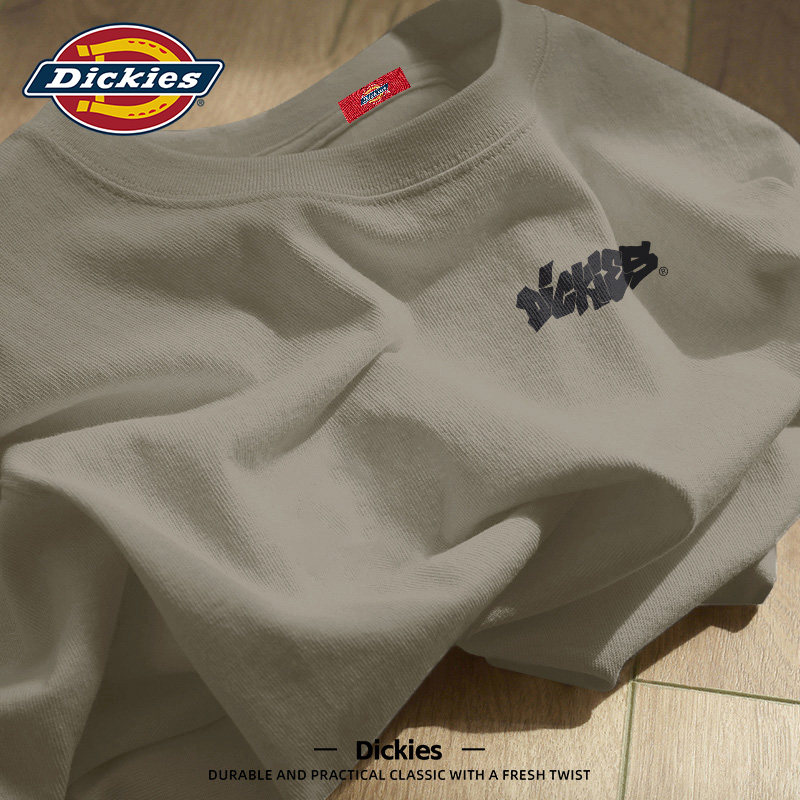 Dickies美式短袖t恤男款2026新款夏季青少年潮牌百搭半袖圆领体恤