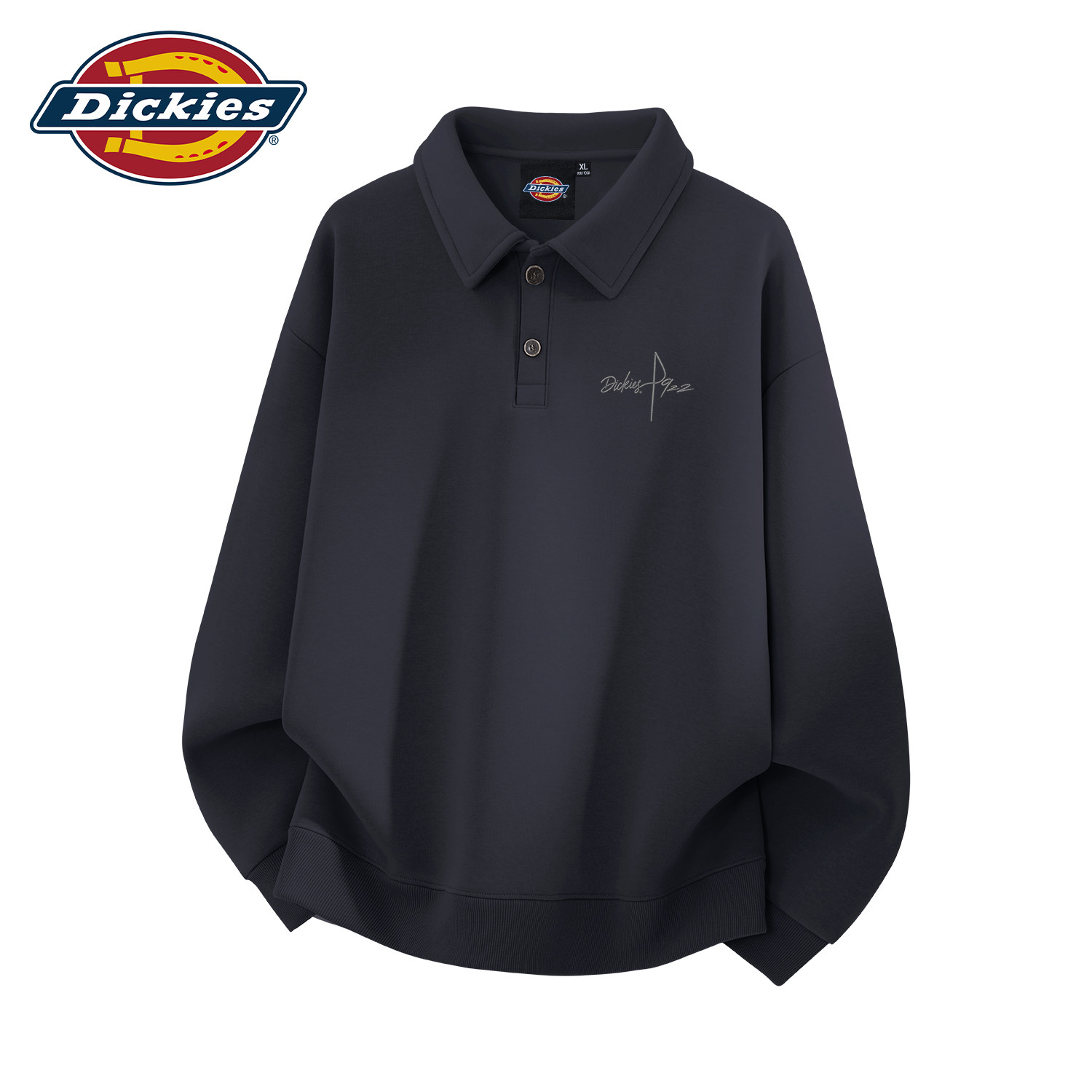 Dickies2026秋季打底polo衫卫衣