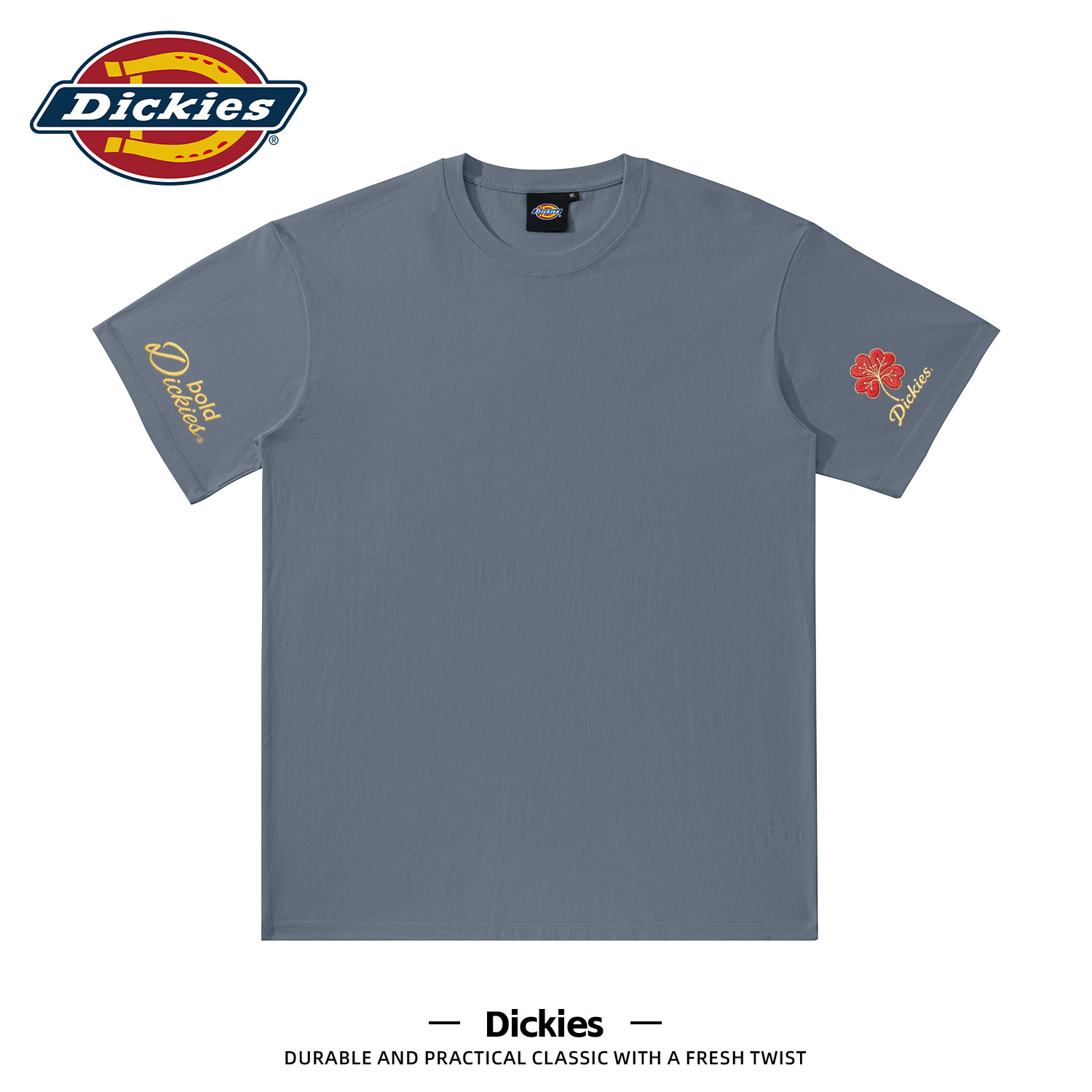 Dickies通勤纯棉短袖T恤男款