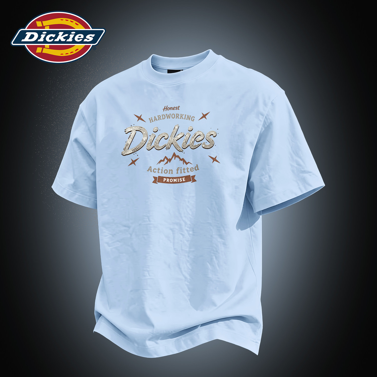 Dickies2026夏季新款男生短袖纯