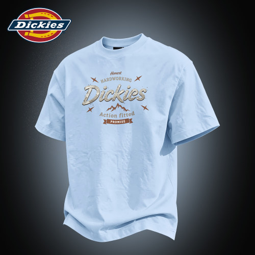 Dickies2026夏季新款男生短袖纯