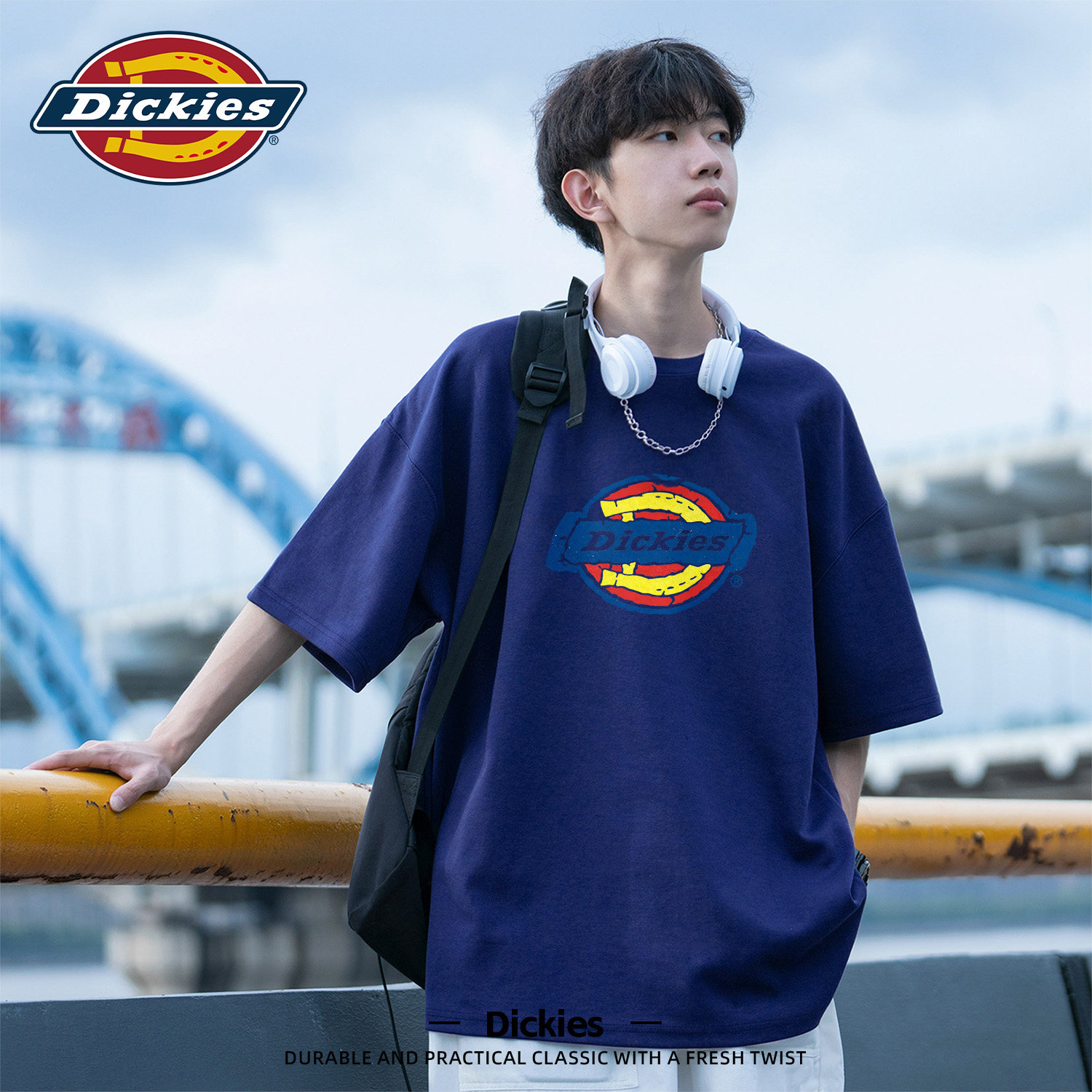Dickies夏季纯棉短袖t恤男款