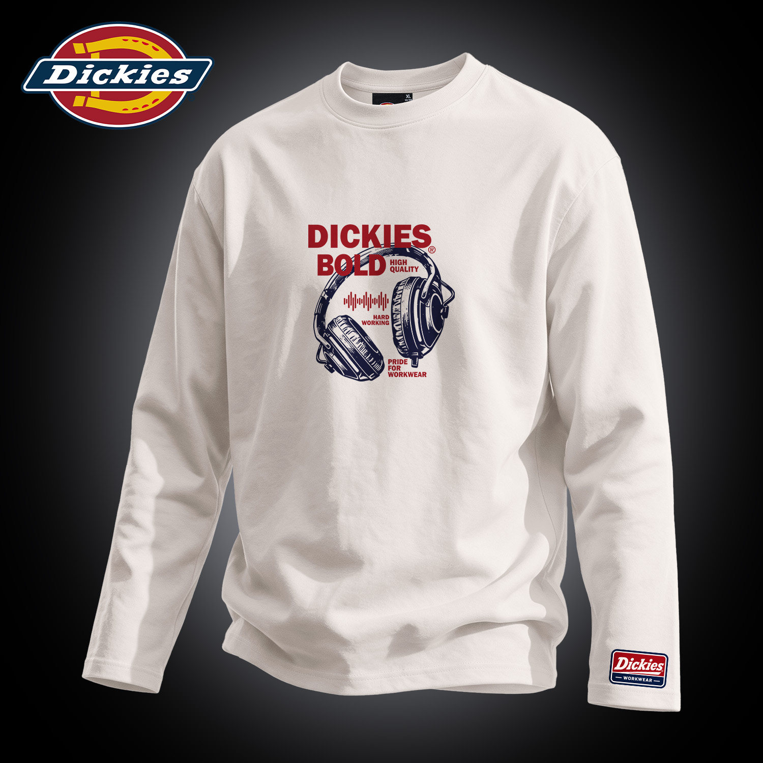 Dickies男生长袖T恤2026秋季