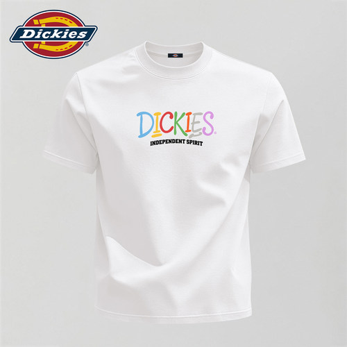 Dickies白色男生短袖款t恤纯棉