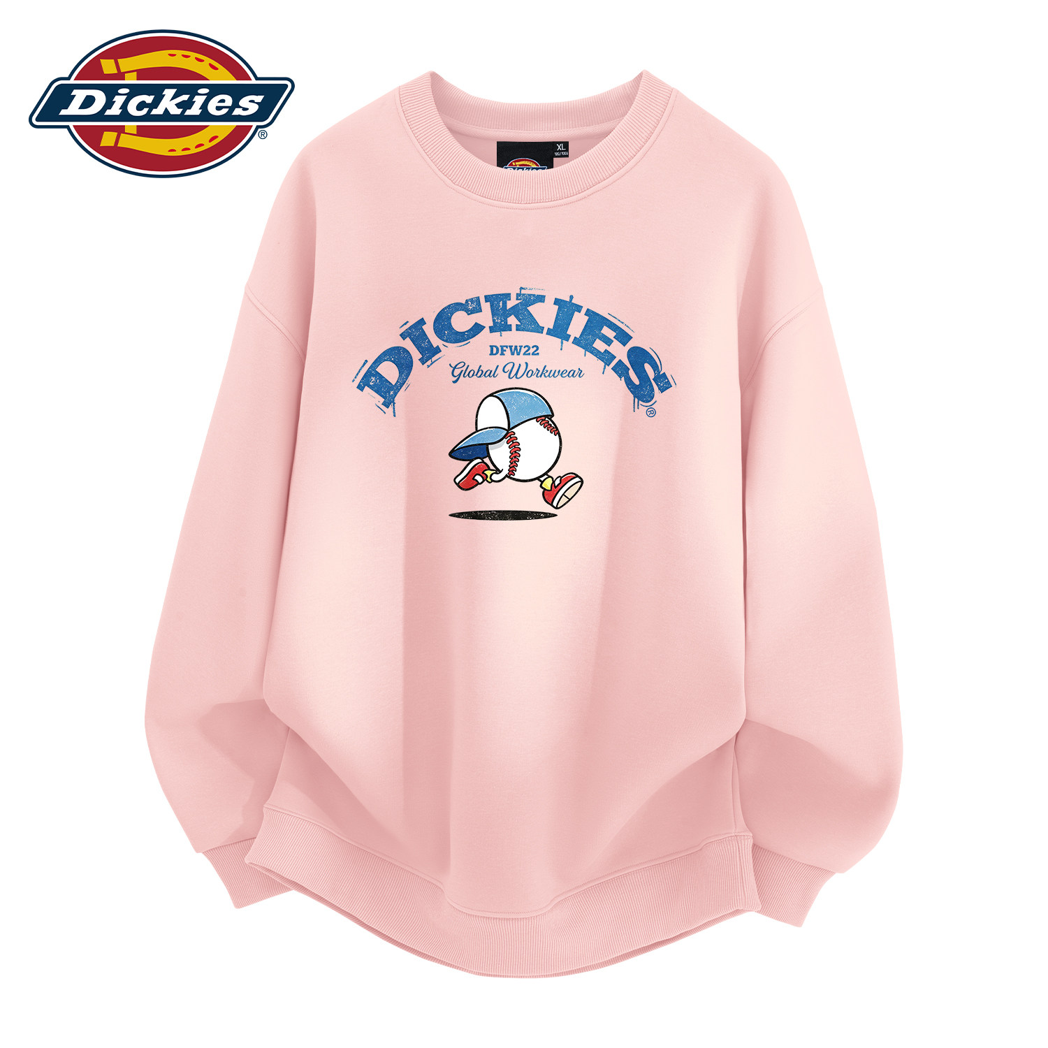 Dickies2026新款圆领长袖卫衣男