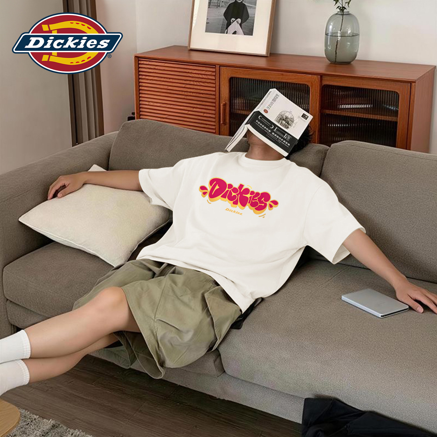 Dickies纯棉大码短袖T恤男士2026