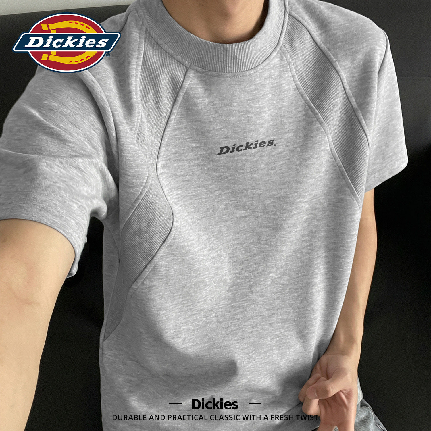 Dickies插肩男款短袖T恤2026新款