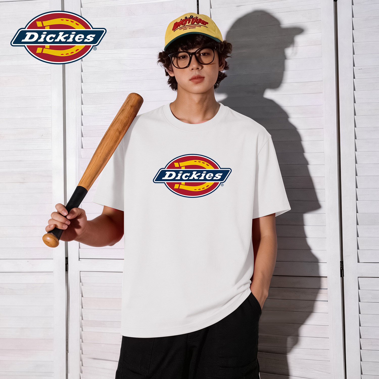 Dickies美式纯棉短袖T恤男款2026新款夏季青少年休闲潮流半袖百搭